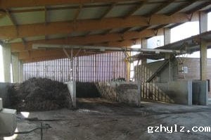 污水厂污泥输送现场